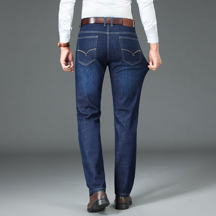 Ralf | Wol Gevoerde Spijkerbroek | Heren Broek