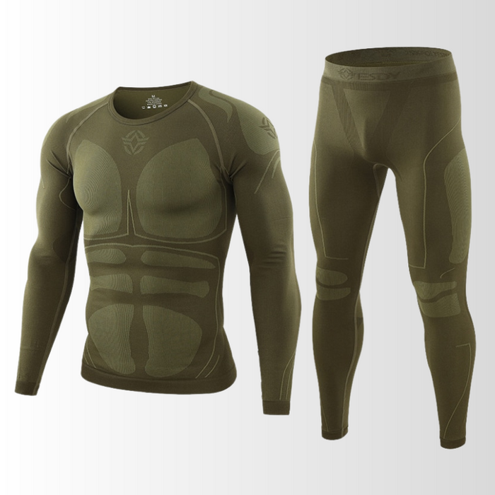 HotRope | Thermische Heren Onderkleding Set | Uitstekende Pasvorm | Ademend En Vochtregulerend