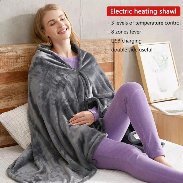 CozyFlex | USB Verwarmde Deken | Verstelbare Temperatuur | Ultiem Comfort