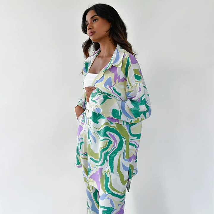 Telsa | Co-Ord Set | Kleurrijk En Comfortabel | Voor Festivals, Vakantie Of Streetstyle Looks