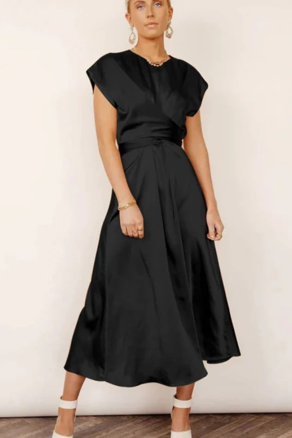 Sarita | Dames Midi Jurk | Elegante Jurk voor Vrouwen