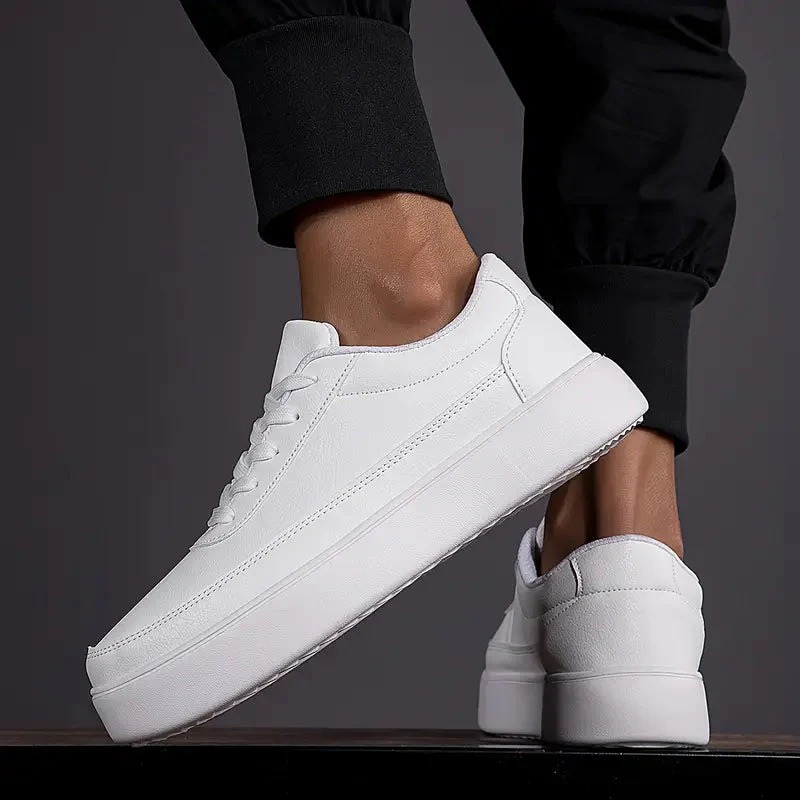Adin | Witte Orthopedische Sneakers | Heren Schoenen | Ondersteuning En Comfort