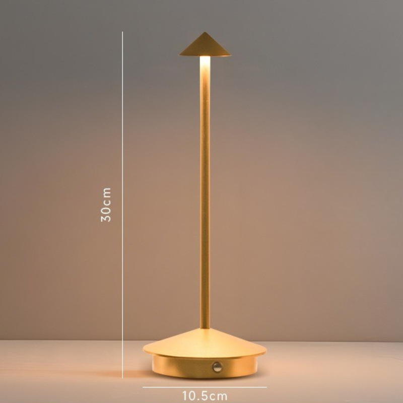 Demor | Minimalistische LED Tafellamp | Waterdichte en Dimbare Draadloze Verlichting