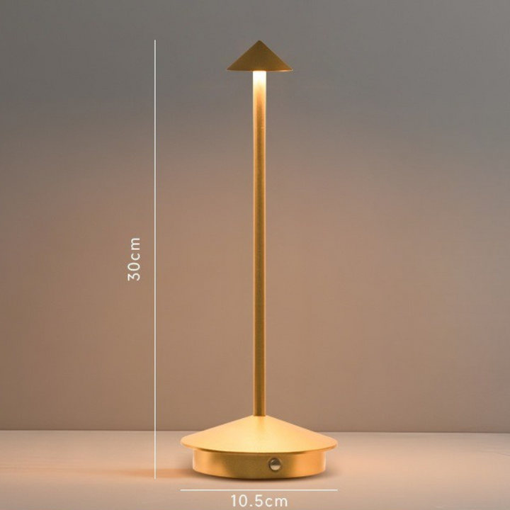 Demor | Minimalistische LED Tafellamp | Waterdichte en Dimbare Draadloze Verlichting