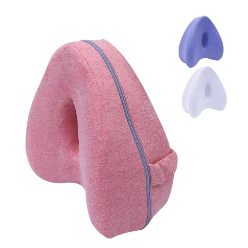 Ergonomisch Memory Foam Kniekussen | Comfortabele Slaaphouding | Verlicht Pijn