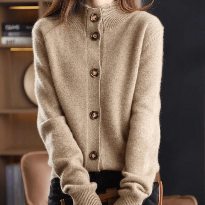 Guri | Dames Cardigan | Elegante Vest | Zacht Gebreid | Relaxte Pasvorm
