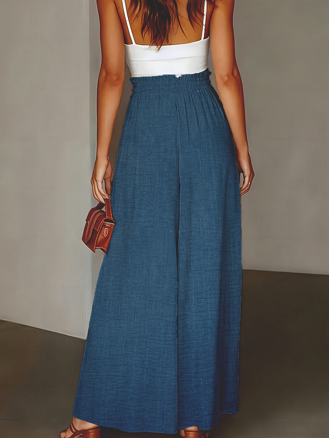 Selana | Dames Wijde Broek | Trendy Wide-Leg Design voor Vrouwen