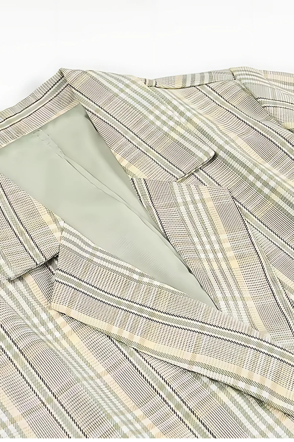 Ziggi | Dames Geruite Blazer | Klassieke & Nette Jas voor Vrouwen
