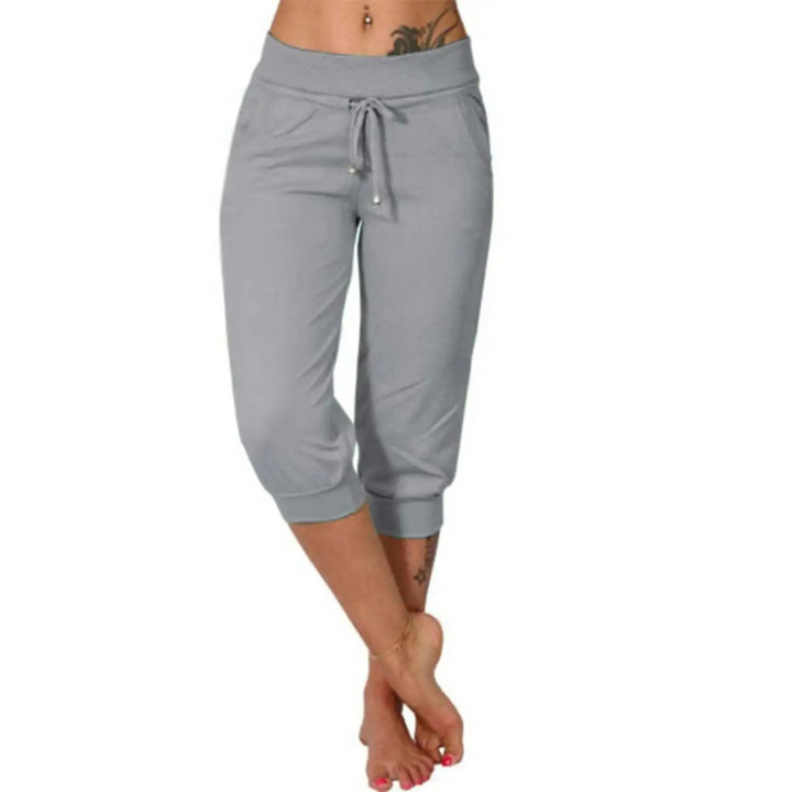 Lodha | Dames Capribroek met Koordsluiting