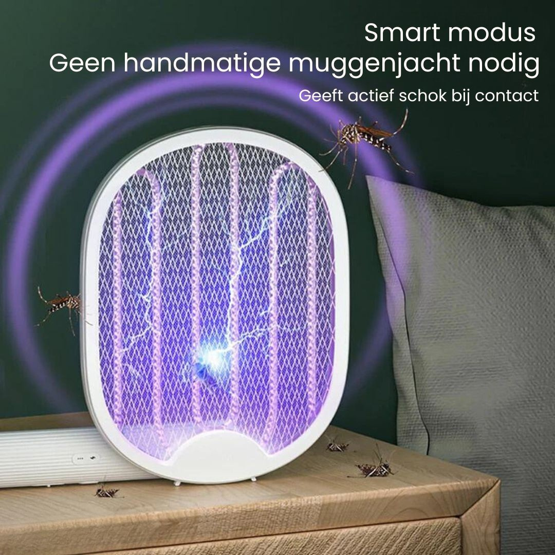 MosqWeg | 4-in-1 Elektrische Muggenval voor Huis & Tuin