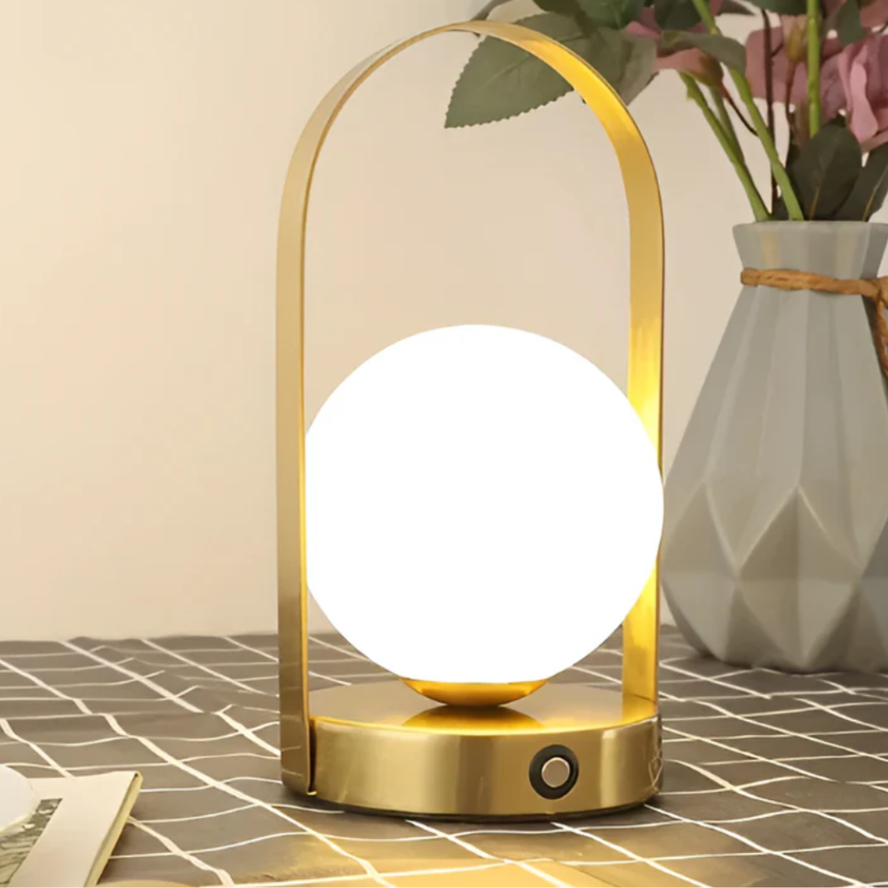 Demora | Draadloze Oplaadbare Tafellamp | Moderne Elegantie
