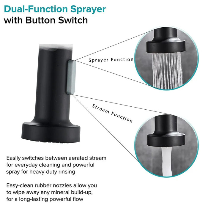 SimaiFlow | Keukenkraan | Dual Modes Nozzle | Eenvoudig Te Reinigen