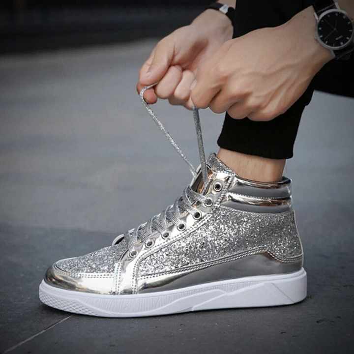 Ricks | Heren Schoenen | Glitter Sneakers | Comfortabele Pasvorm