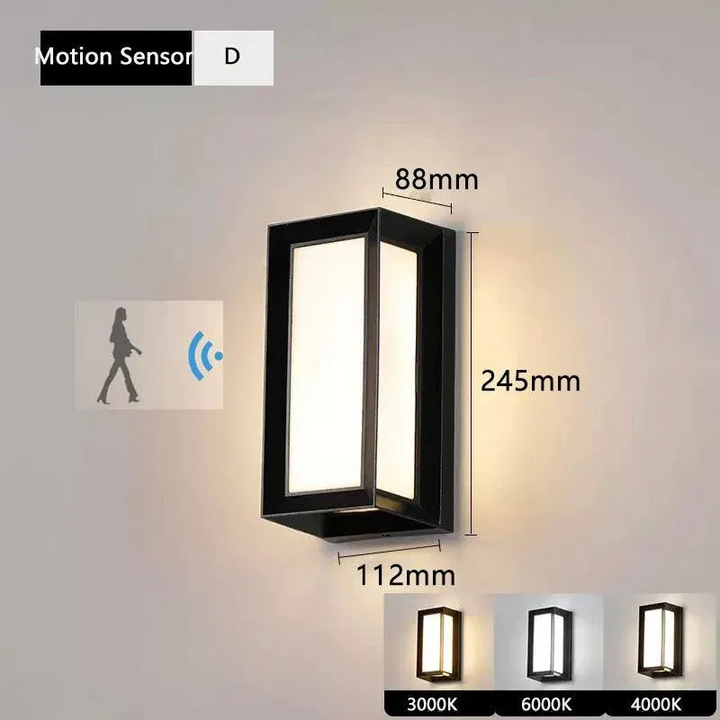 Demor | Bewegingssensor Buitenshuis Verlichting | Energiezuinige Verlichting