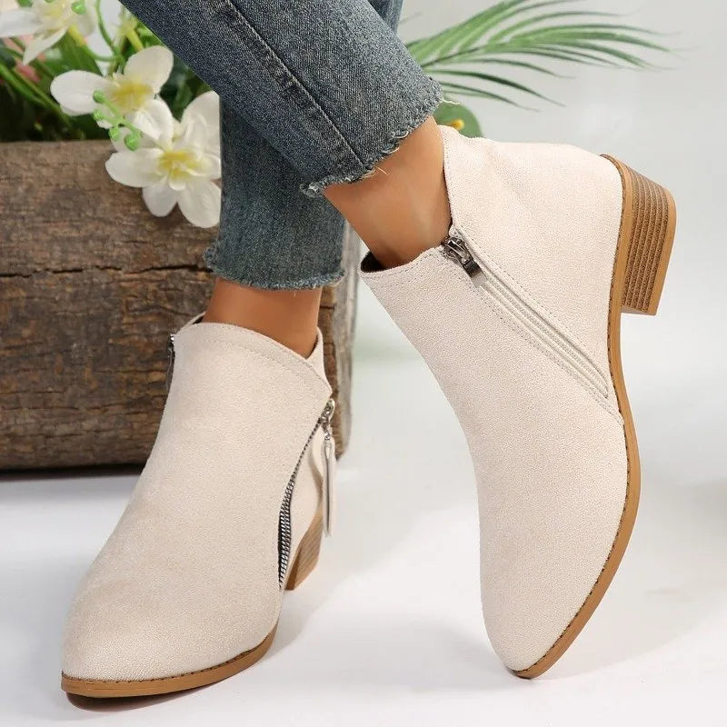 Adella - Dames Schoenen - Enkel Laarsjes - Comfortabel & Stijlvol