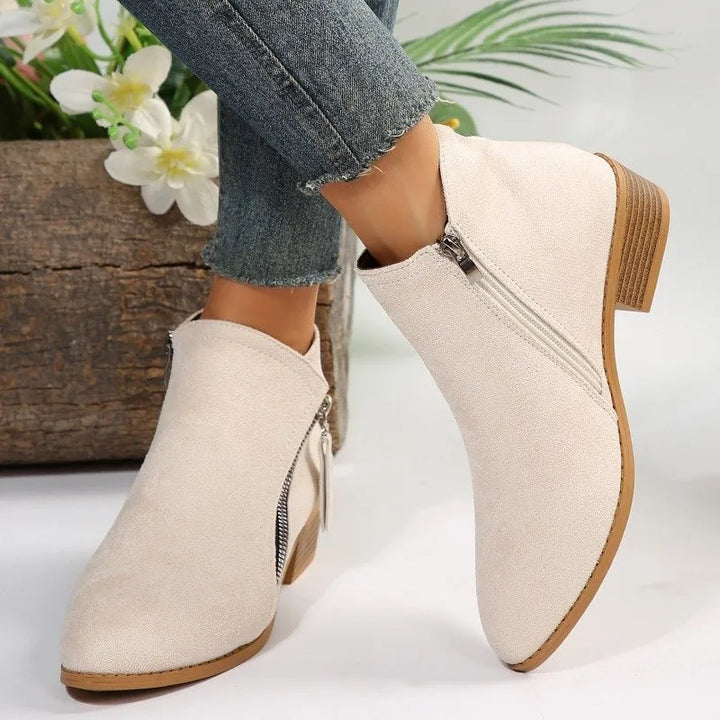 Adella - Dames Schoenen - Enkel Laarsjes - Comfortabel & Stijlvol