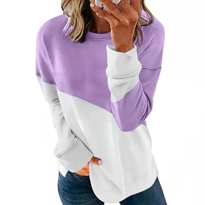 Helen - Sweater Dames - O-Hals Sweatshirt - Comfortabel & Veelzijdig