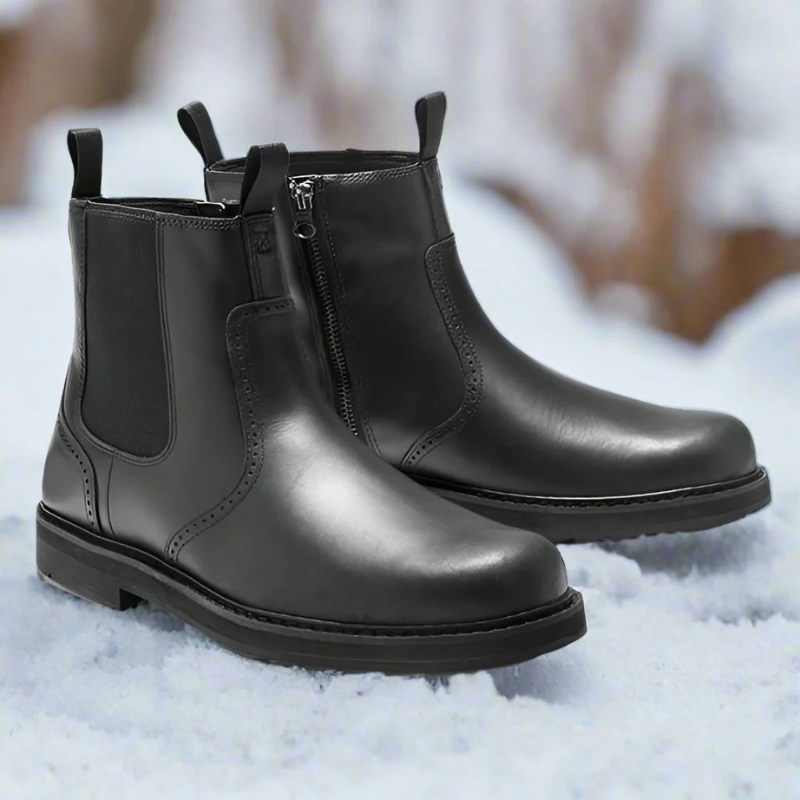 Milton | Trendy Heren Schoenen | Chelsea-Laarzen | Elastische Zijkanten