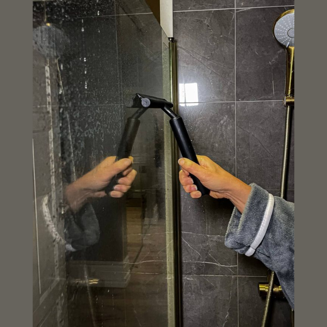 SaniLuxe | Telescopische Douchewisser |Comfortabel En Efficiënt Schoonmaken