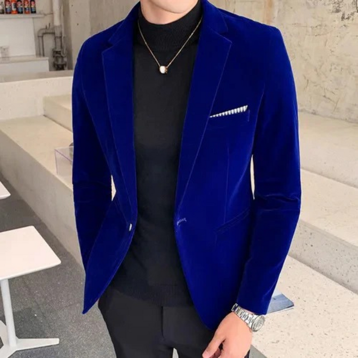 Ramon | Stijlvolle Fluwelen Blazer | Luxe Uitstraling