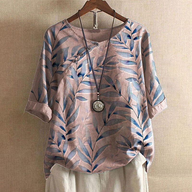 Sammy | Dames Elegante Overhemd Shirt Blouse met Bloemenprint voor Vrouwen