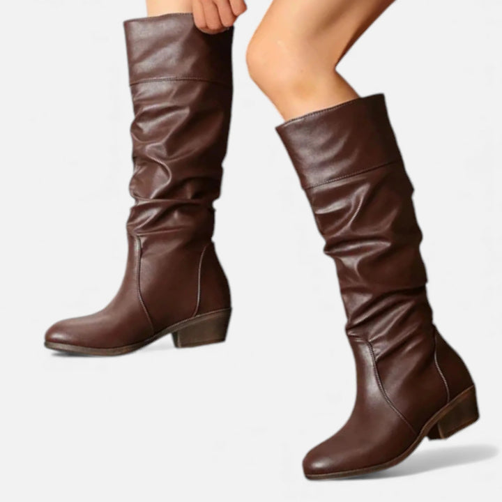 Sorata | Dameslaarzen Met Blokhak in Elegante Westernstijl