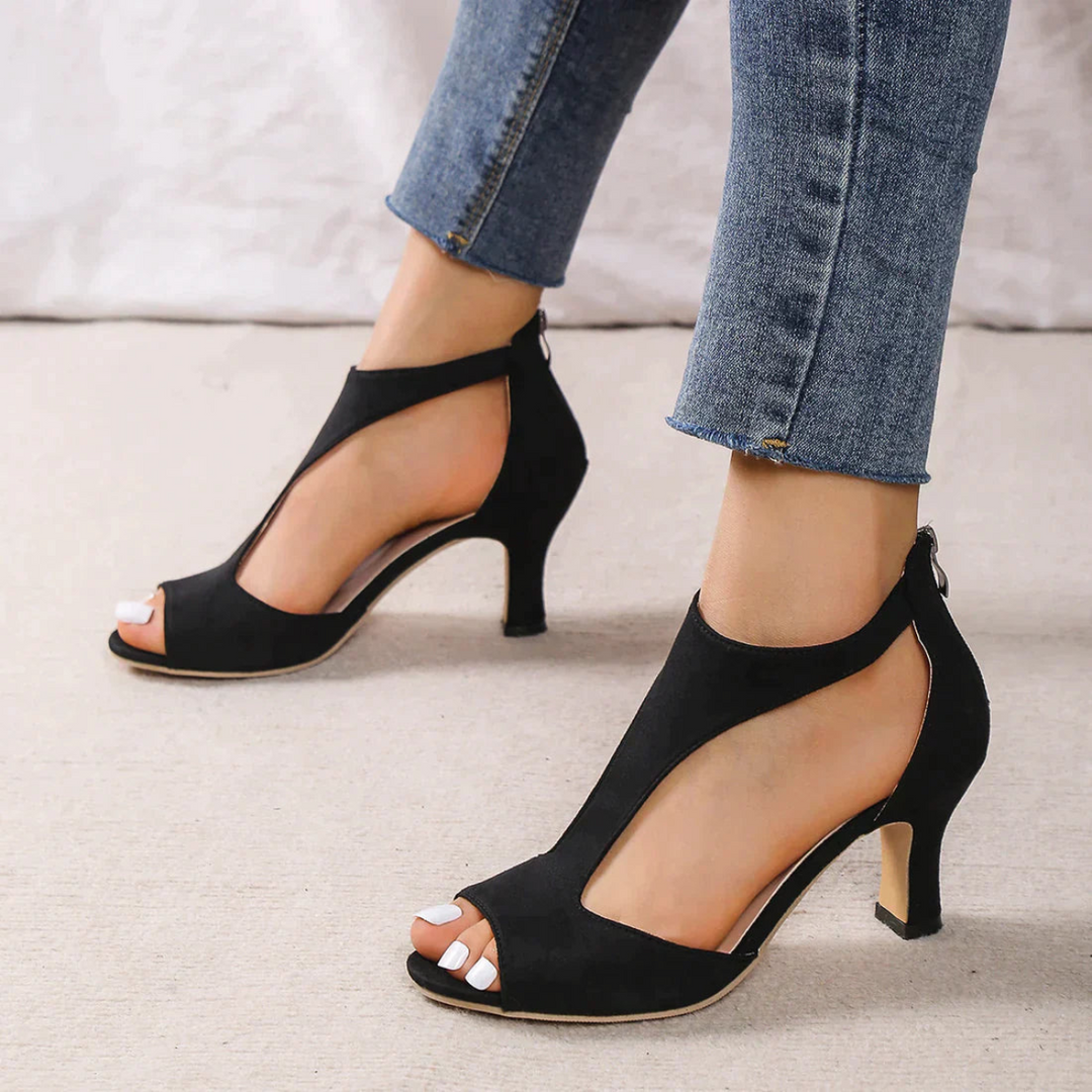 Euphoria | Dames Orthopedische Sandalen met Hak | Vrouwen Schoenen Hakken