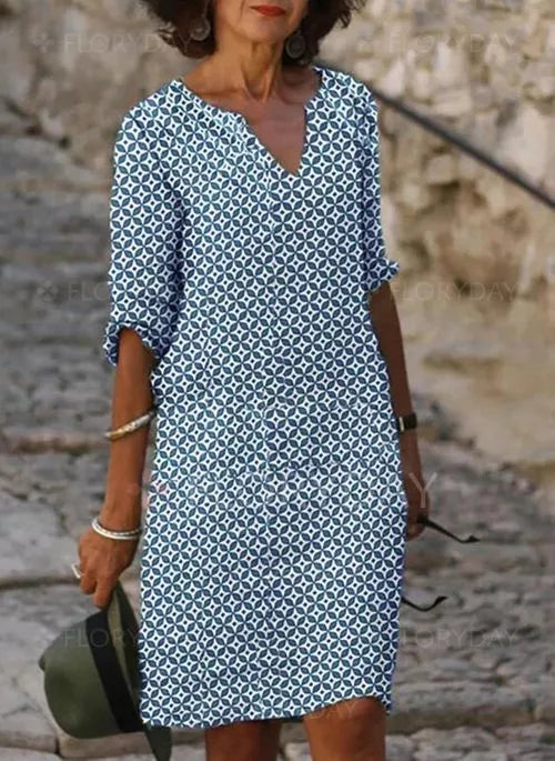 Lilly | Lichte en Luchtige Dames Midi Jurk | Voor De Zomer
