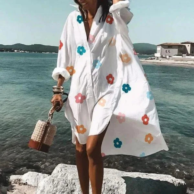 Georgio | Modieuze Dames Strandjurk | Luchtig En Elegant