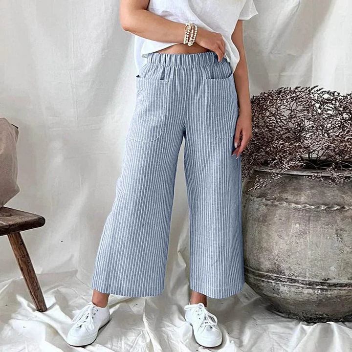 Elsa | Comfortabele Dames Broek | Linnen Broek