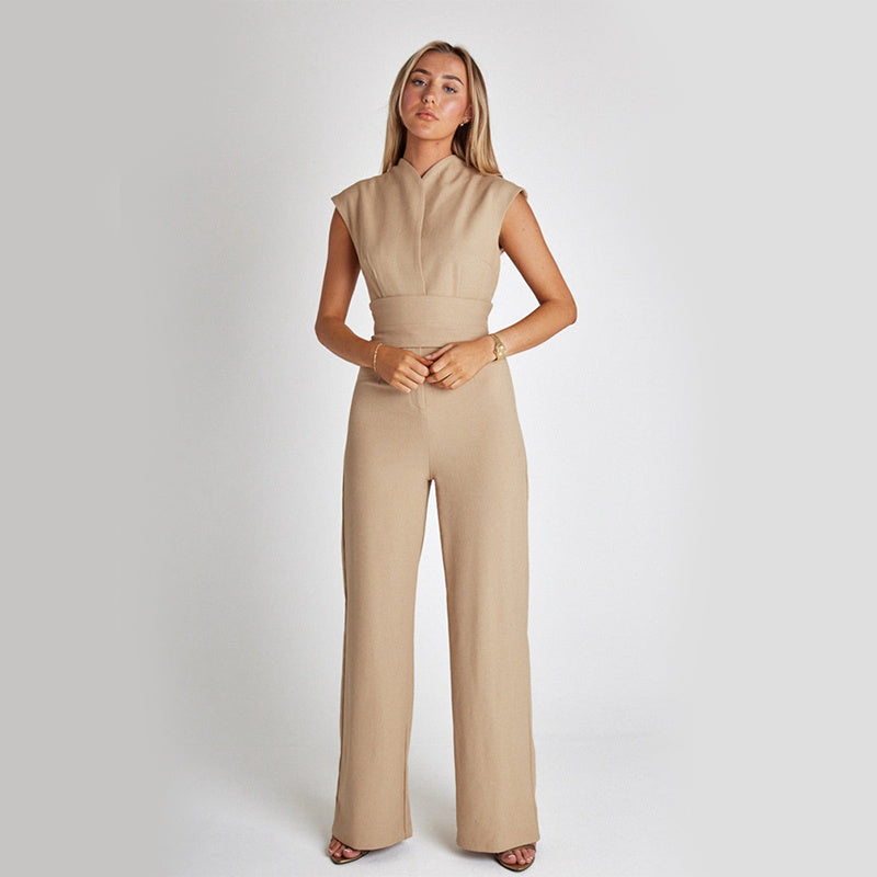 Sverna | Elegante Mouwloze Dames Jumpsuit
