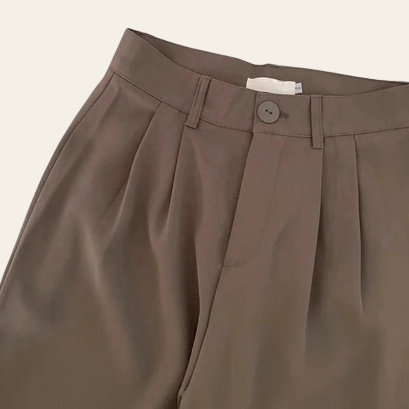 Sorata | Dames Hoge Taille Rechte Pantalon Broek