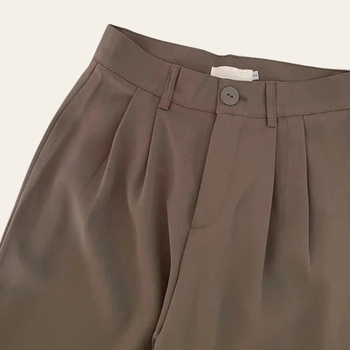 Sorata | Dames Hoge Taille Rechte Pantalon Broek