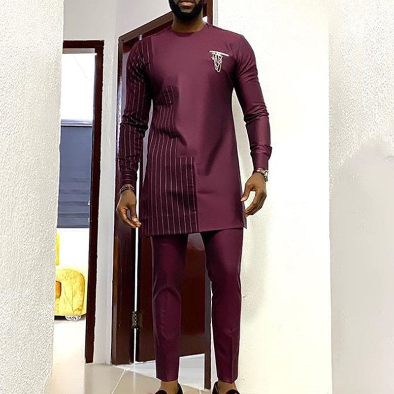 Harpal | Stijlvolle Traditionele Dashiki Set Voor Mannen
