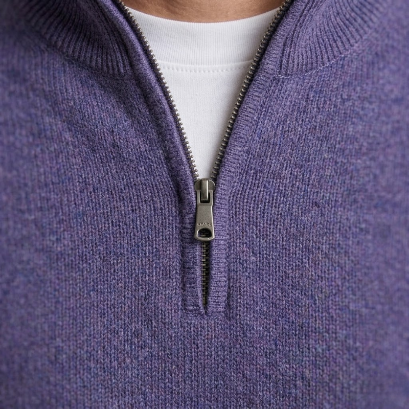 Sorata | Heren Merinowollen V-Hals Trui | Klassiek Elegant