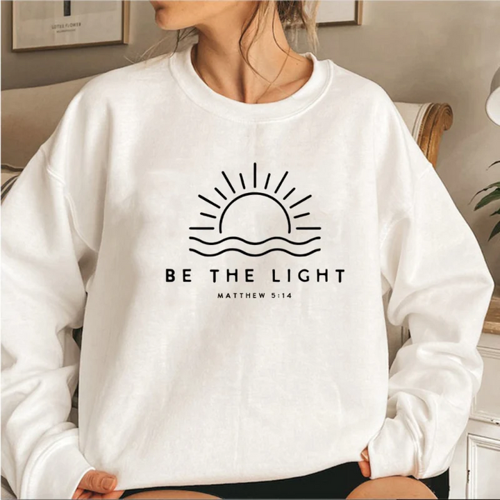 Be The Light | Dames Sweater | Stijlvolle Dames Trui