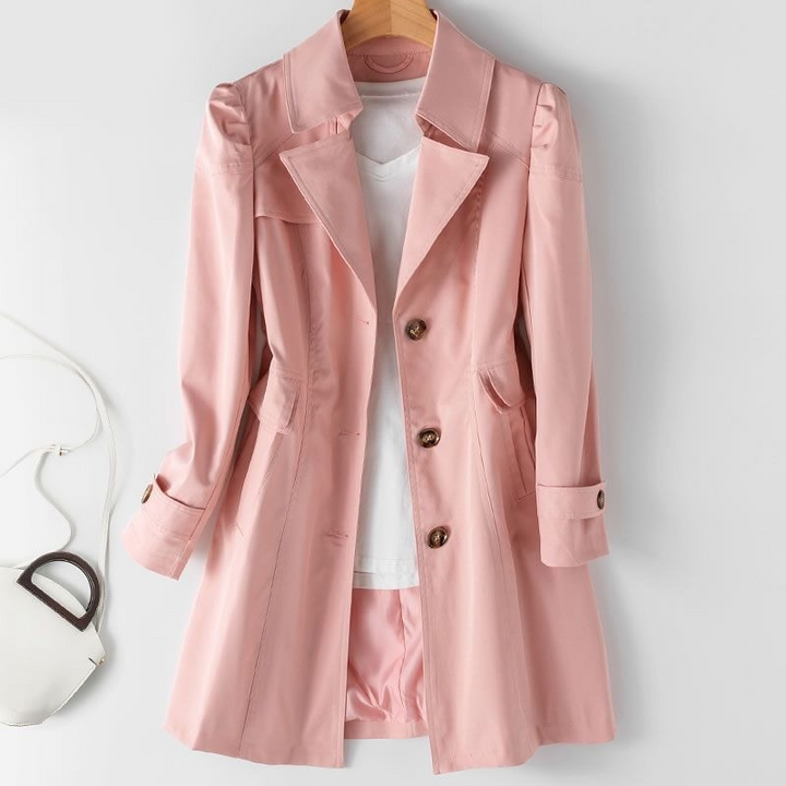 Dames Jas - Herfst Trenchcoat - Dames Kleding - Luxe & Comfortabel In De Koude Dagen