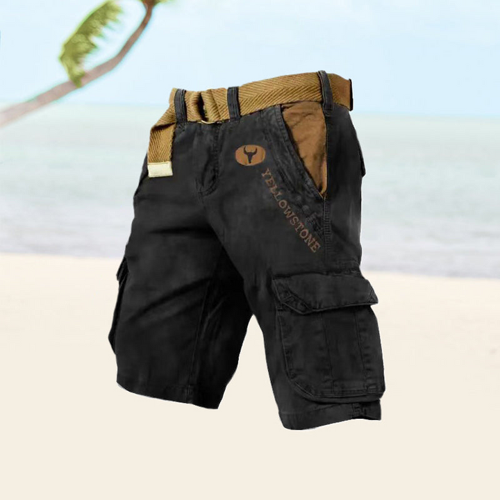 Brad | Heren Cargo Shorts | Trendy Mannen Cargo Korte Broek voor de Zomer