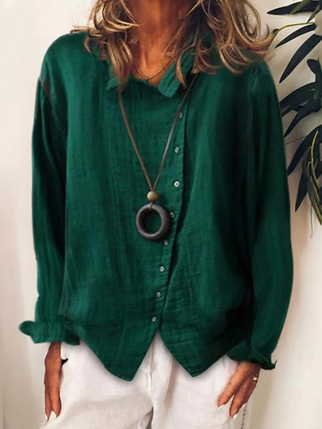 Silva | Casual Longsleeve Dames Top | Comfortabele Pasvorm