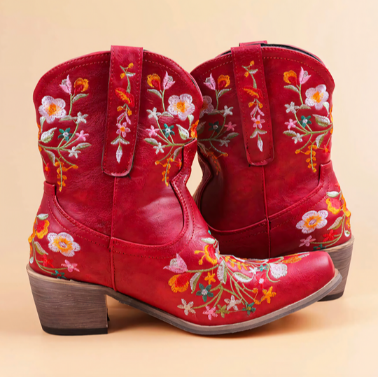 Marlot | Weerbestendige Cowgirl Vintage Dames Laarzen