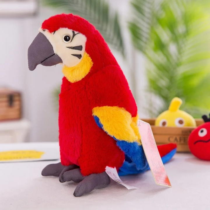 ChatBird | Interactieve Papegaaienknuffel Met Geluid