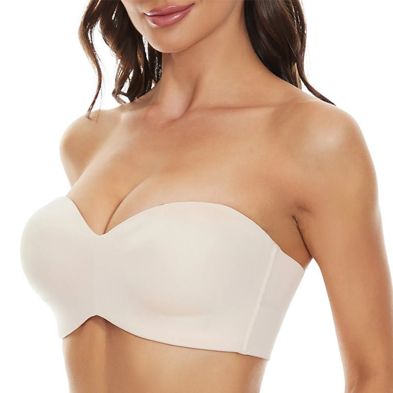 Katy | Dames Slipvrije bandeau-BH met Volledige Ondersteuning Vrouwen