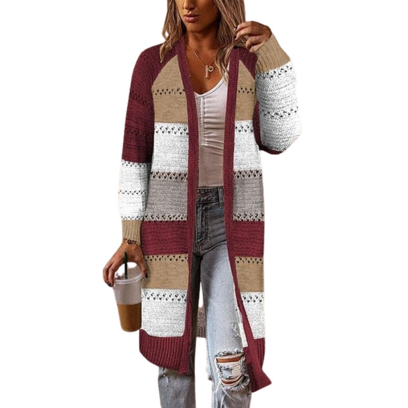 Elsa | Gebreid Dames Vest | Relaxed Cardigan