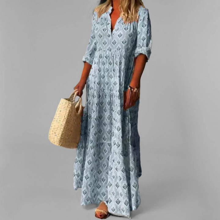 Fiona | Elegante En Comfortabele Dames Maxi-Jurk