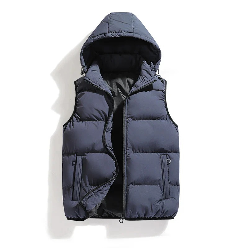 Bram | Luxe Bodywarmer Met Capuchon