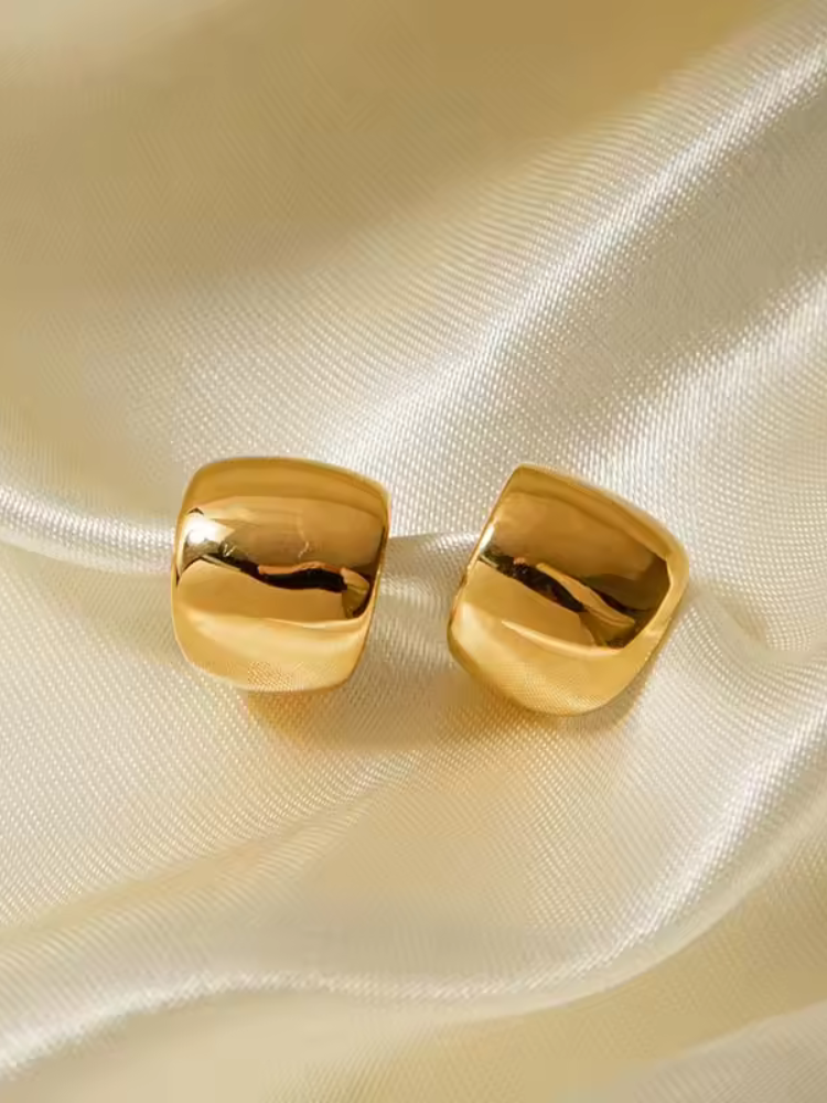 Zinah | Dames Chunky Ear Cuff Goud | Chique Oorbellen voor Vrouwen