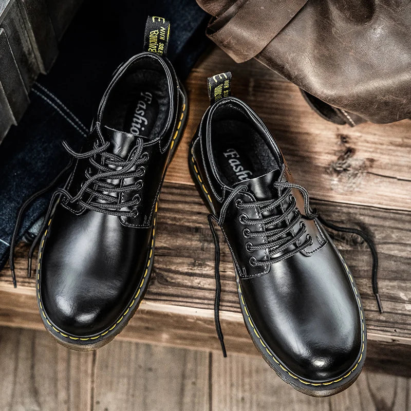 Rhenes | Heren Schoenen | Leren Veterschoenen | Tijdloze Stijl