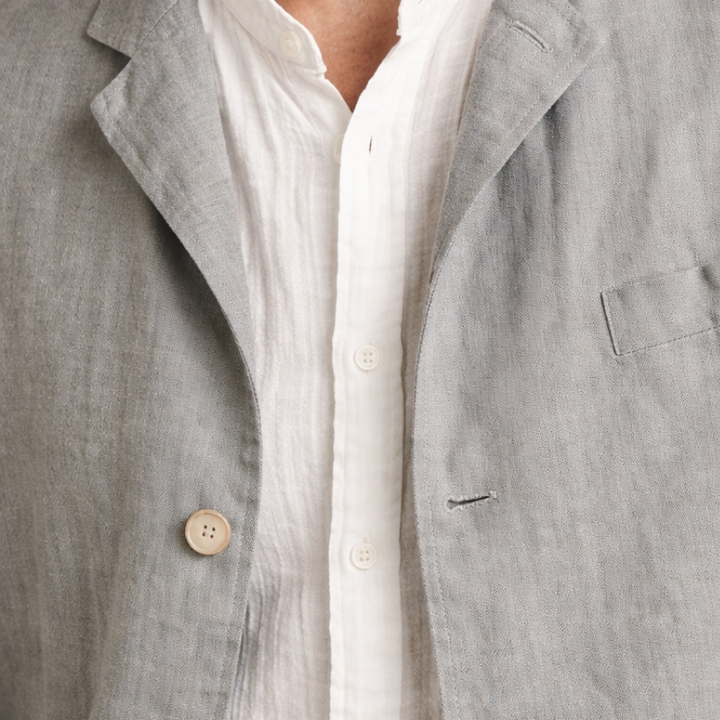 Sorata | Heren Linnen Blazer | Lichtgewicht Shirt | Moderne Elegantie