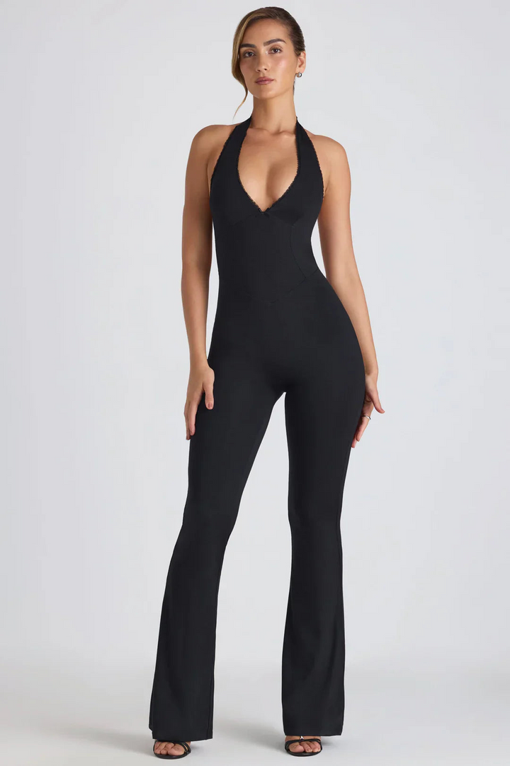 Elise | Elegante Halter Dames Jumpsuit | Moderne Flair