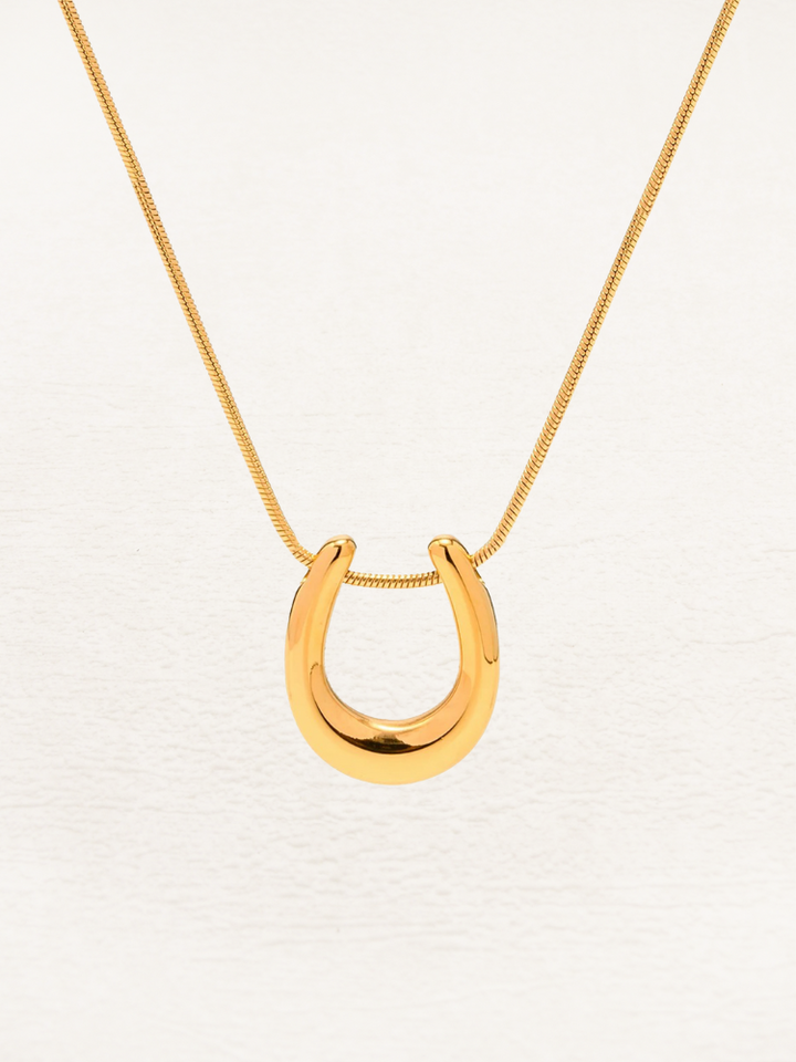 Zoella | Gouden Gelukshoefijzer Ketting | Tijdloze Look